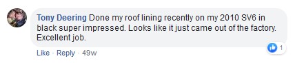 43 hoodlining repair review